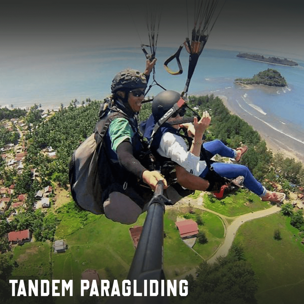 Tandem Paragliding - Puncak Gado Gado