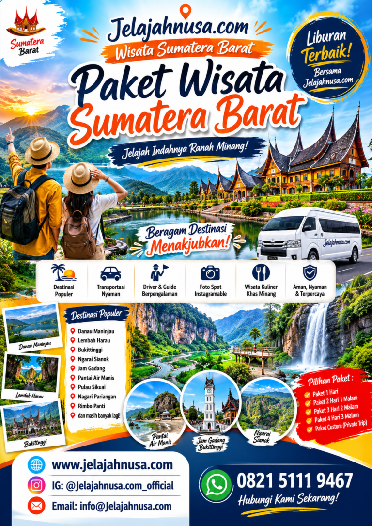 harga wisata sumatera barat